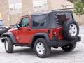 2009 Sunburst Orange Pearl Coat Jeep Wrangler X 4x4  photo #3