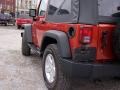 2009 Sunburst Orange Pearl Coat Jeep Wrangler X 4x4  photo #4