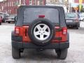2009 Sunburst Orange Pearl Coat Jeep Wrangler X 4x4  photo #6