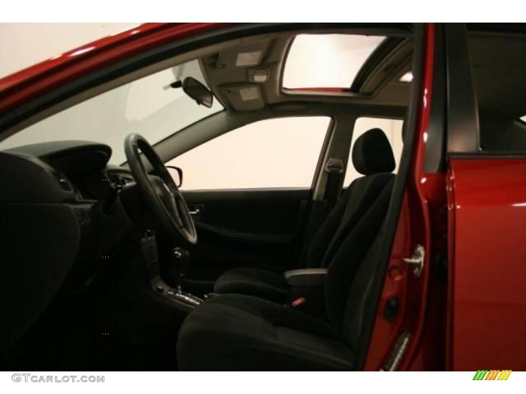 2007 Corolla S - Impulse Red Pearl / Dark Charcoal photo #8