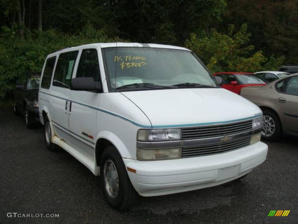 Ghost White Chevrolet Astro