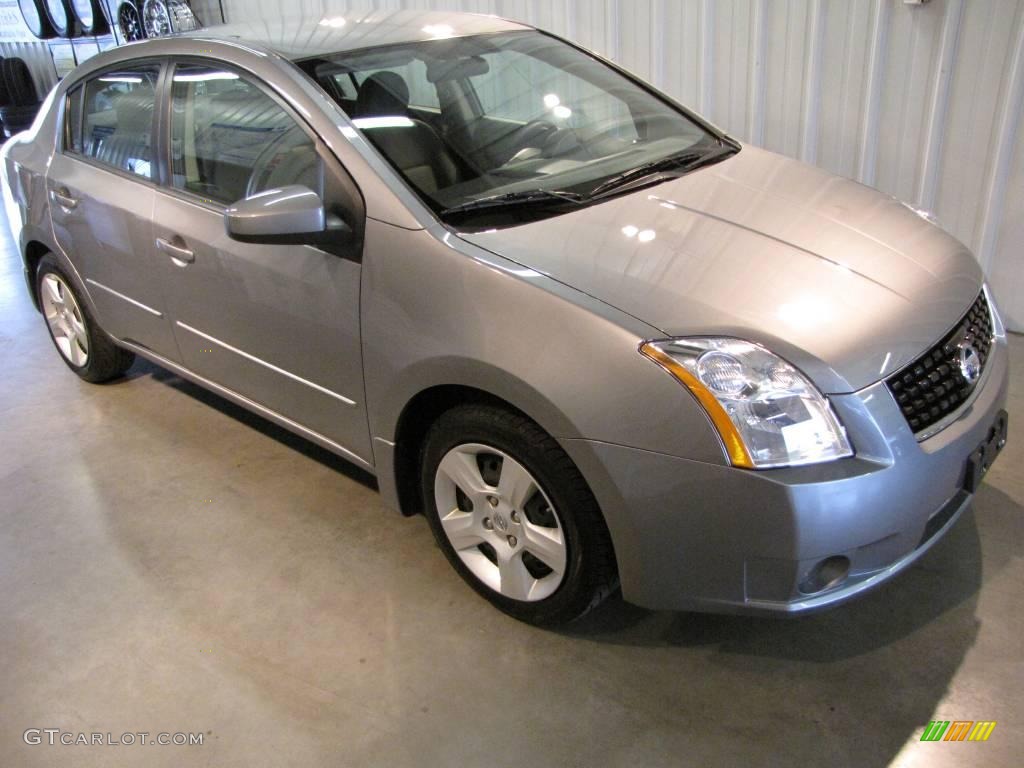 2008 Sentra 2.0 - Magnetic Gray / Charcoal/Steel photo #1