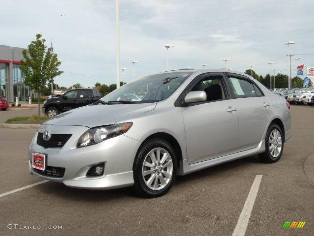 Classic Silver Metallic Toyota Corolla