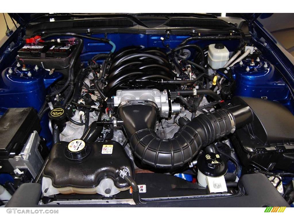 2006 Mustang GT Premium Coupe - Vista Blue Metallic / Dark Charcoal photo #28