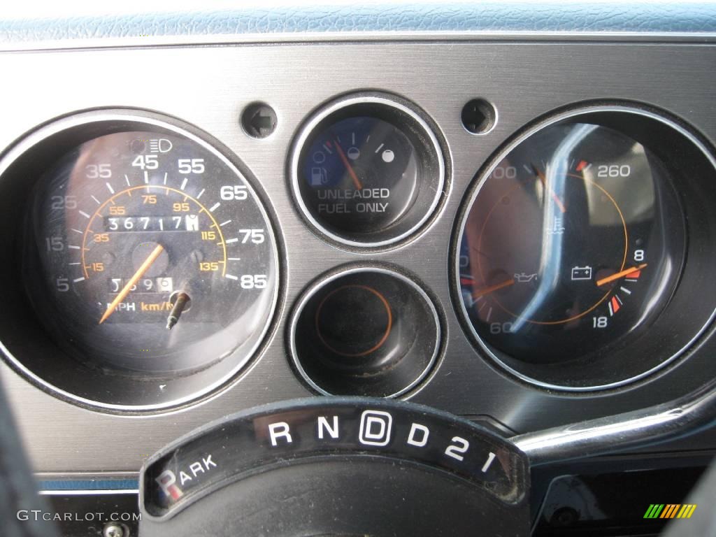 1989 Chevy Van G20 Sportvan - Dark Blue Metallic / Blue photo #26