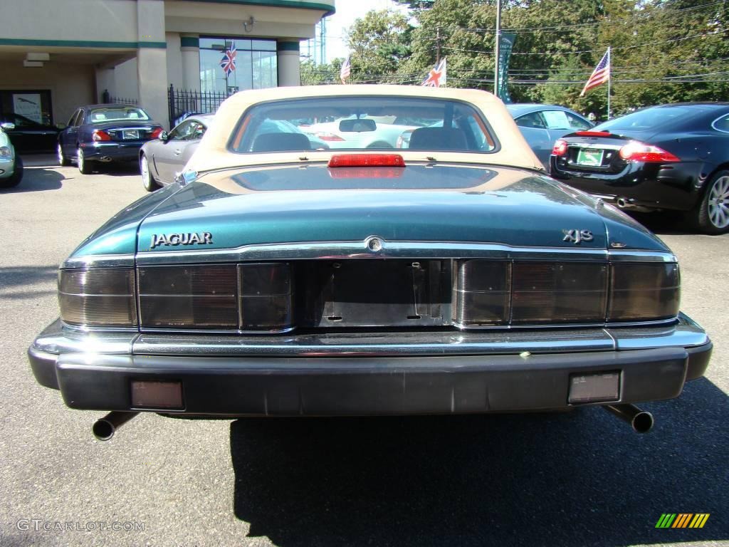 1993 XJ XJS Convertible - Kingfisher Blue Metallic / Champagne photo #30