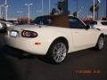 2008 Marble White Mazda MX-5 Miata Grand Touring Roadster  photo #5