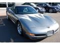 2004 Medium Spiral Gray Metallic Chevrolet Corvette Coupe  photo #8