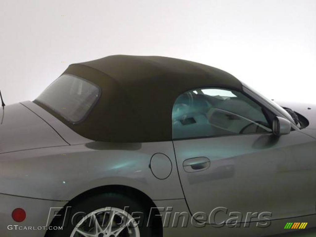 2004 Z4 2.5i Roadster - Sterling Gray Metallic / Black photo #9