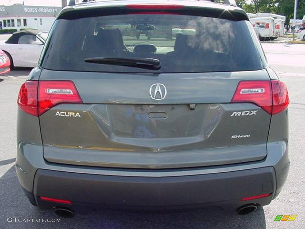 2007 MDX Technology - Nimbus Gray Metallic / Taupe photo #5