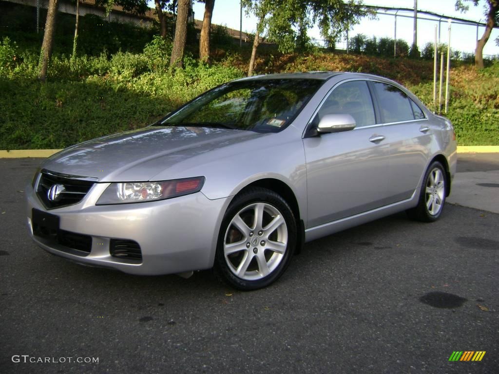 2004 TSX Sedan - Satin Silver Metallic / Quartz photo #1