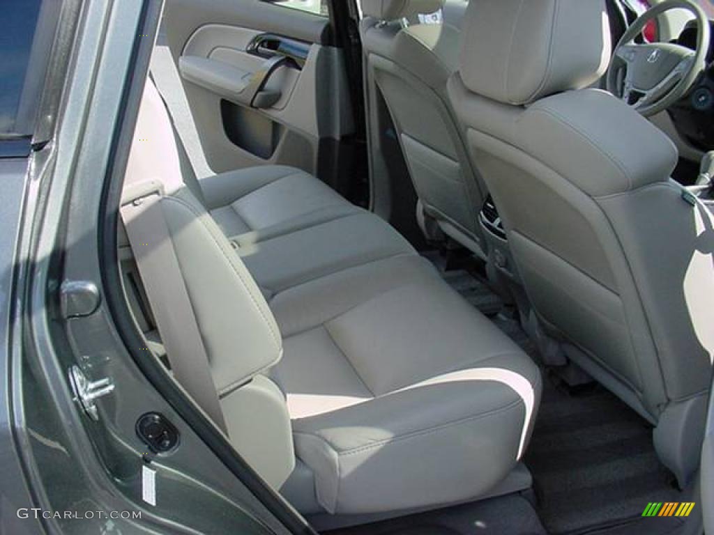 2007 MDX Technology - Nimbus Gray Metallic / Taupe photo #11