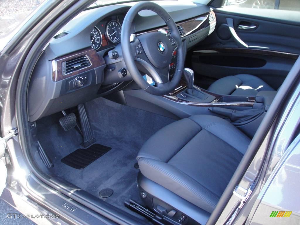 2008 3 Series 328xi Sedan - Sparkling Graphite Metallic / Black photo #10