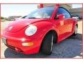 2004 Uni Red Volkswagen New Beetle GLS 1.8T Convertible  photo #1