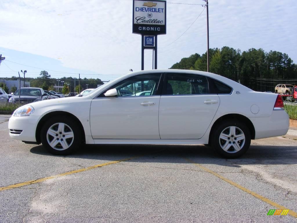 White Chevrolet Impala