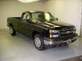 2006 Black Chevrolet Silverado 1500 Work Truck Regular Cab  photo #1