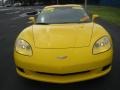 2007 Velocity Yellow Chevrolet Corvette Coupe  photo #2