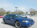 2002 Sonic Blue Metallic Ford Mustang GT Coupe  photo #7