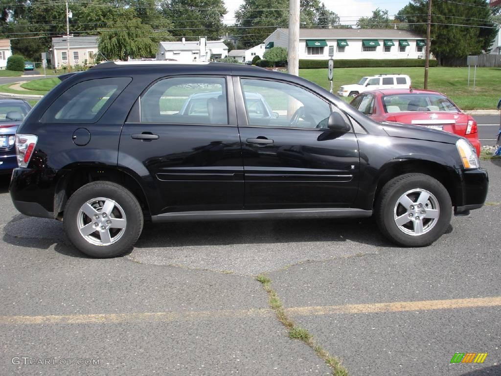 2009 Equinox LS - Black / Light Gray photo #3