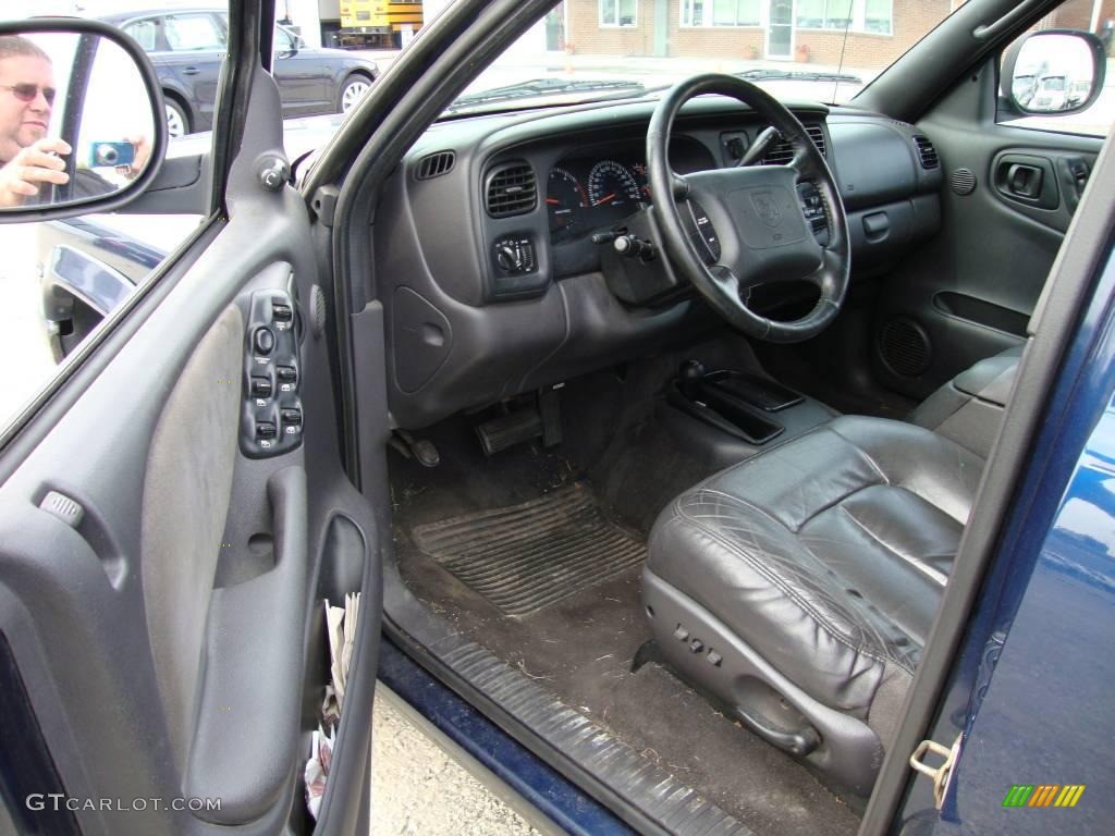 1999 Durango SLT 4x4 - Patriot Blue Pearlcoat / Agate photo #12