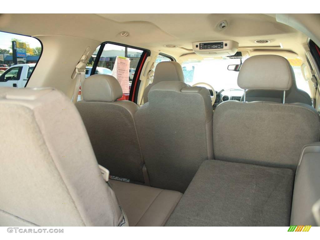 2003 Expedition Eddie Bauer 4x4 - Laser Red Tinted Metallic / Medium Parchment photo #7