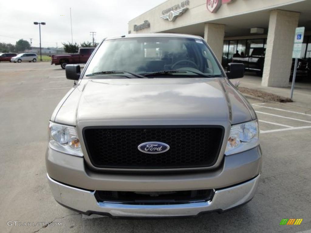 2004 F150 XLT SuperCab - Arizona Beige Metallic / Tan photo #9