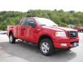 2005 Bright Red Ford F150 STX SuperCab 4x4  photo #5