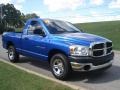 2007 Electric Blue Pearl Dodge Ram 1500 SXT Regular Cab  photo #1