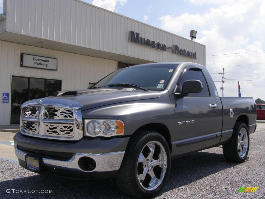 2005 Ram 1500 ST Regular Cab - Mineral Gray Metallic / Taupe photo #1