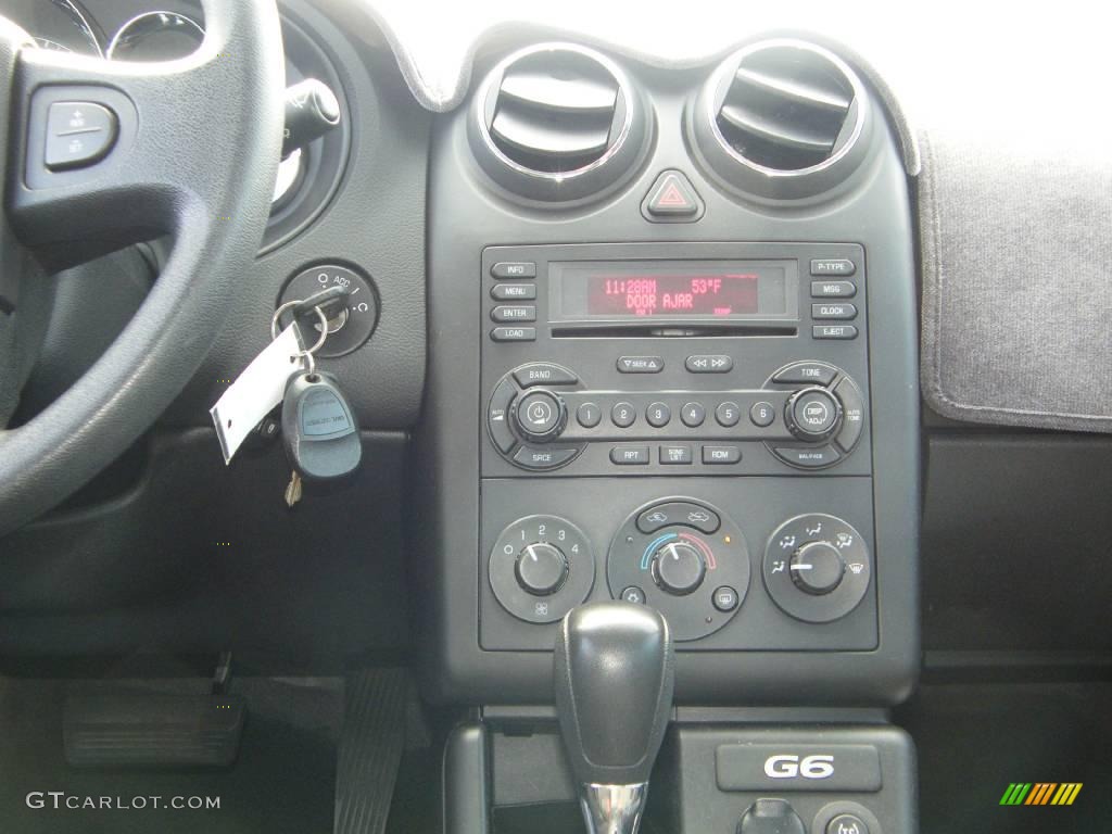 2005 G6 GT Sedan - Stealth Gray Metallic / Ebony photo #14