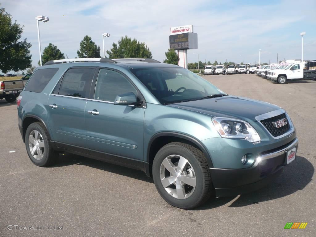 2010 Silver Green Metallic GMC Acadia SLT AWD 18626989 Photo 10