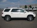 2010 Summit White GMC Acadia SLT AWD  photo #3