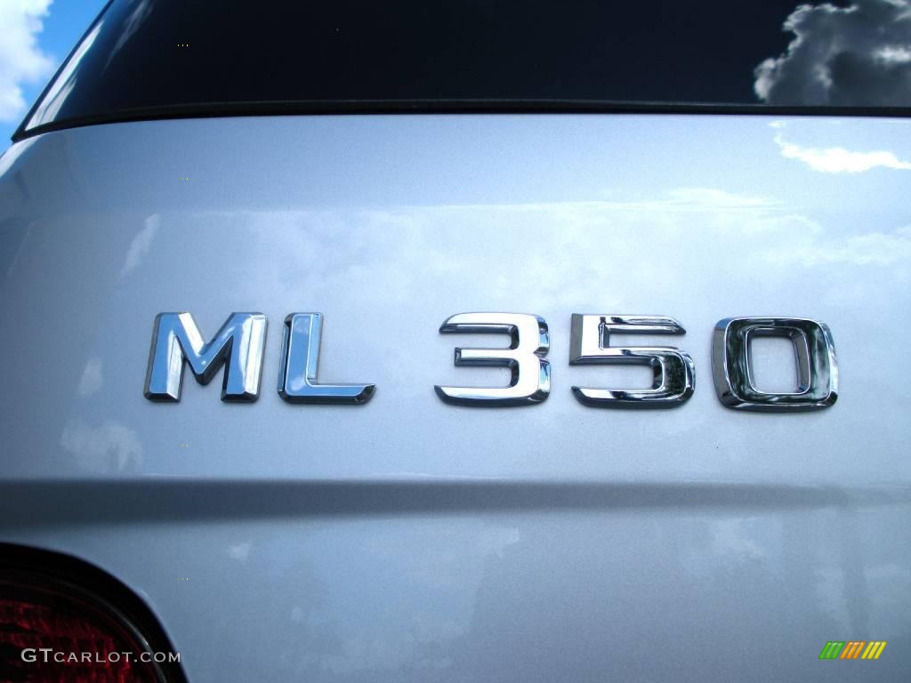 2009 ML 350 - Iridium Silver Metallic / Black photo #9