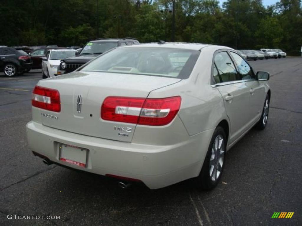 2008 MKZ AWD Sedan - Light Sage Metallic / Sand photo #4