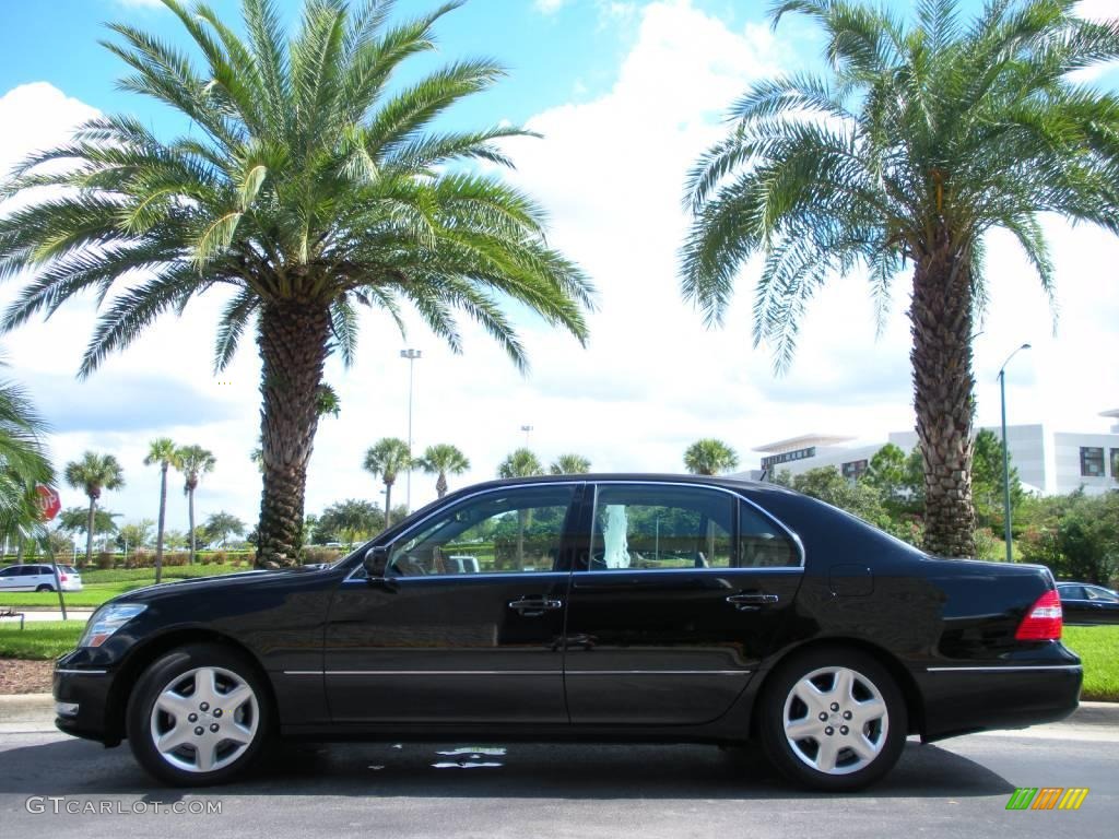 2004 LS 430 - Black Onyx / Black photo #1