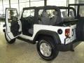 2010 Stone White Jeep Wrangler Sport 4x4  photo #22