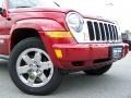 2007 Inferno Red Crystal Pearl Jeep Liberty Limited 4x4  photo #2