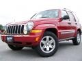 2007 Inferno Red Crystal Pearl Jeep Liberty Limited 4x4  photo #5