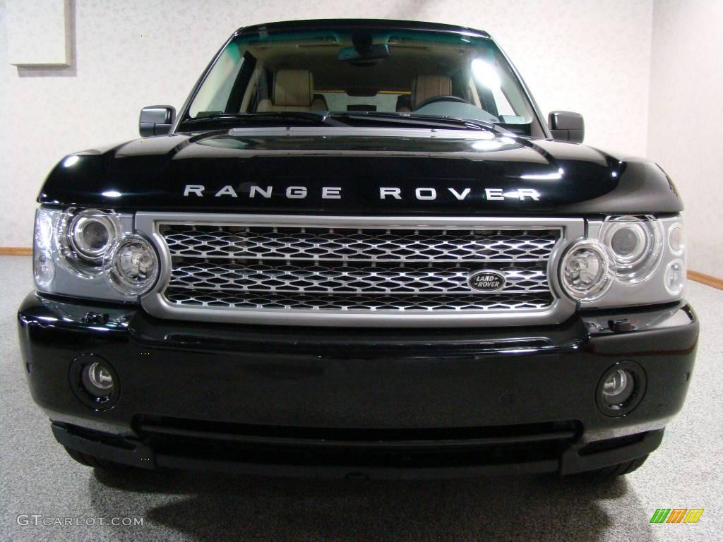 2007 Range Rover Supercharged - Java Black Pearl / Sand/Jet photo #2