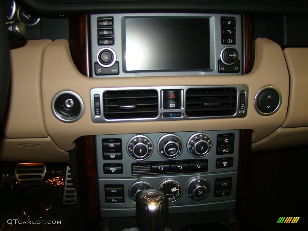 2007 Range Rover Supercharged - Java Black Pearl / Sand/Jet photo #9
