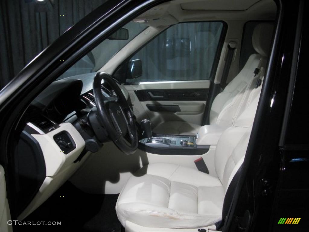 2007 Range Rover Sport Supercharged - Java Black Pearl / Ivory photo #6