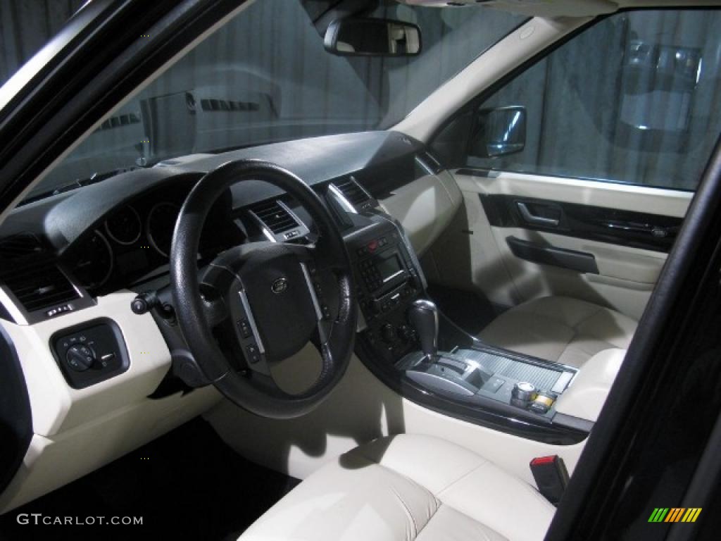 2007 Range Rover Sport Supercharged - Java Black Pearl / Ivory photo #7