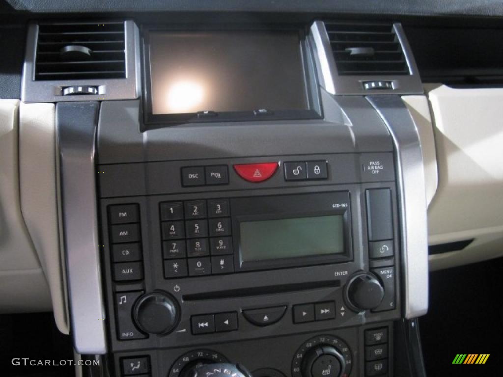 2007 Range Rover Sport Supercharged - Java Black Pearl / Ivory photo #9