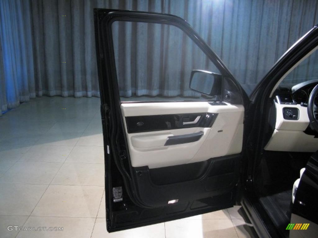 2007 Range Rover Sport Supercharged - Java Black Pearl / Ivory photo #12
