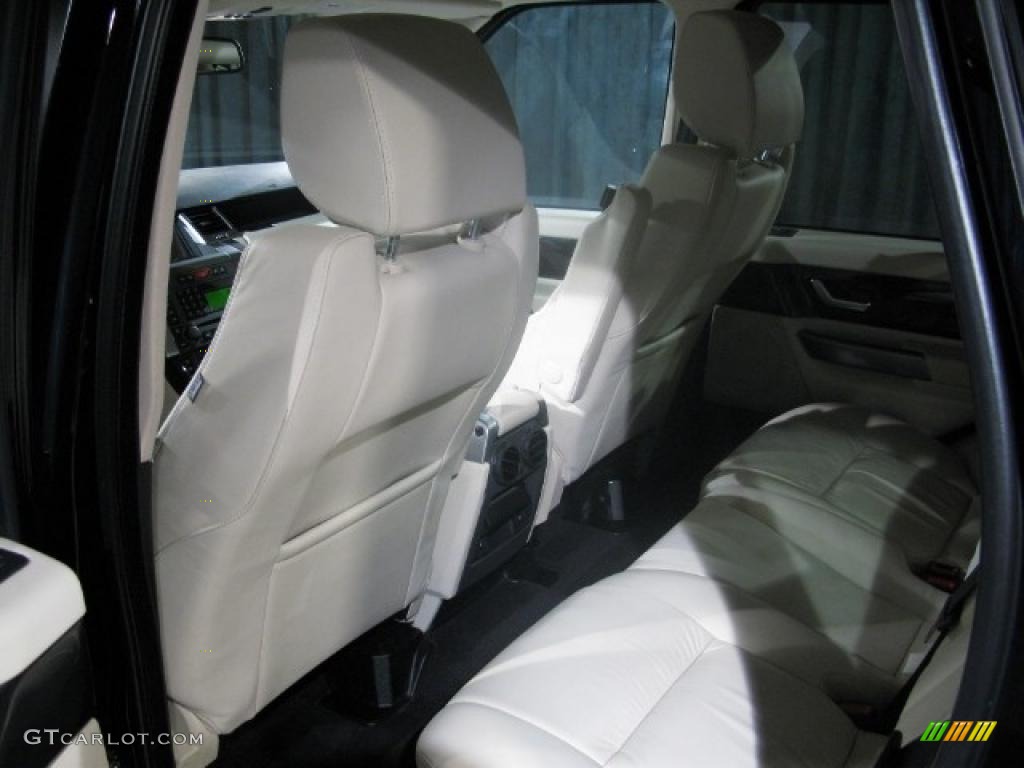 2007 Range Rover Sport Supercharged - Java Black Pearl / Ivory photo #13