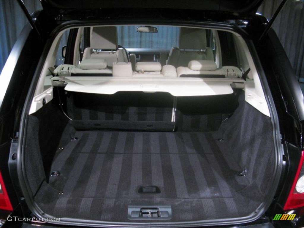 2007 Range Rover Sport Supercharged - Java Black Pearl / Ivory photo #17
