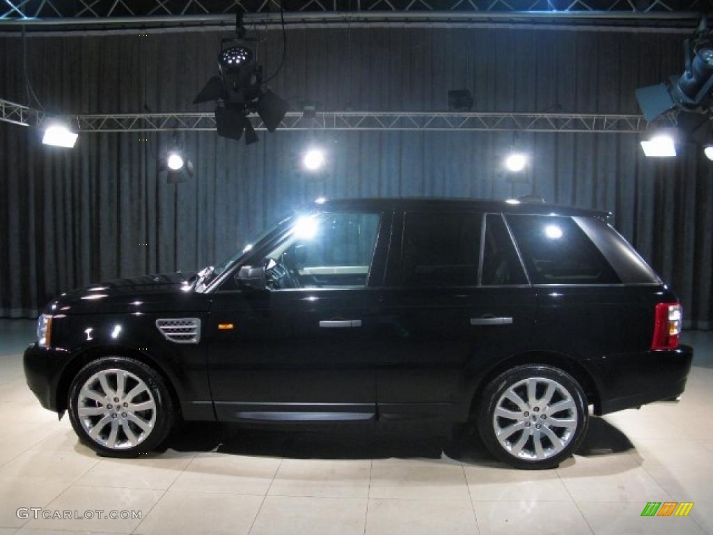 2007 Range Rover Sport Supercharged - Java Black Pearl / Ivory photo #19