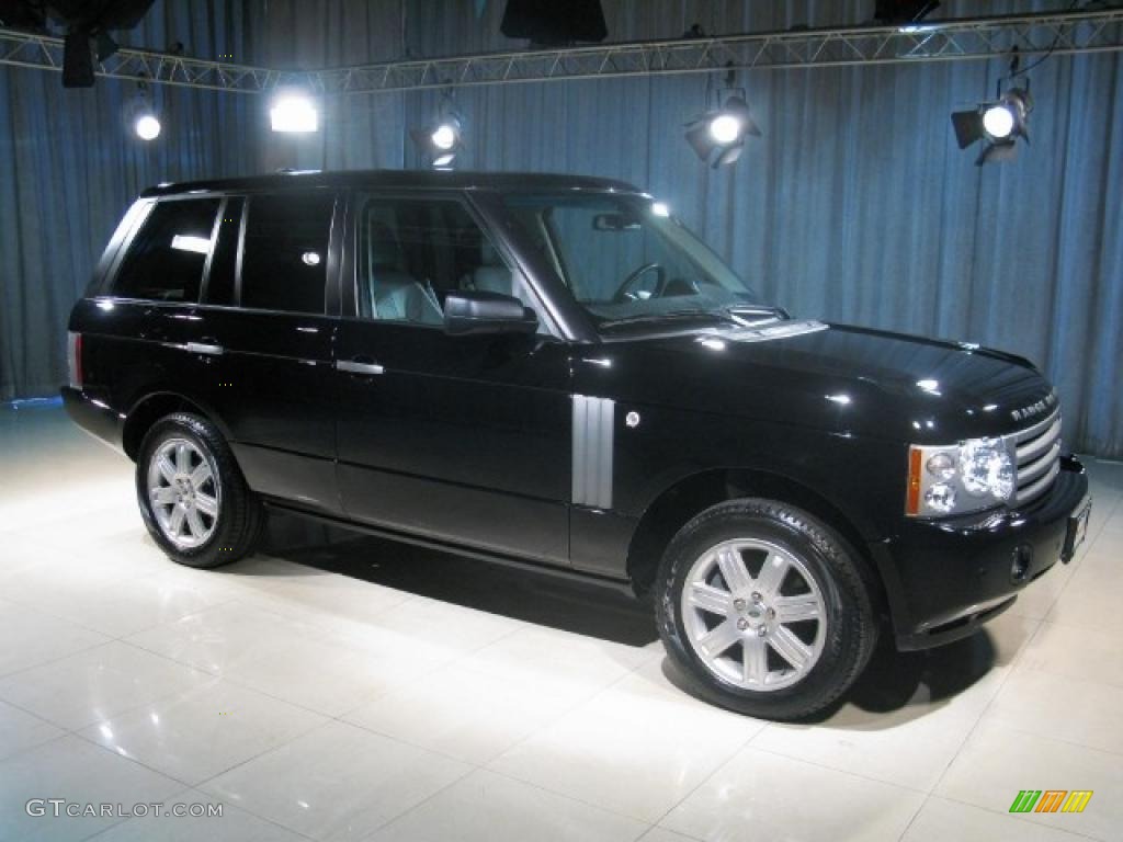 2007 Range Rover HSE - Java Black Pearl / Charcoal photo #3