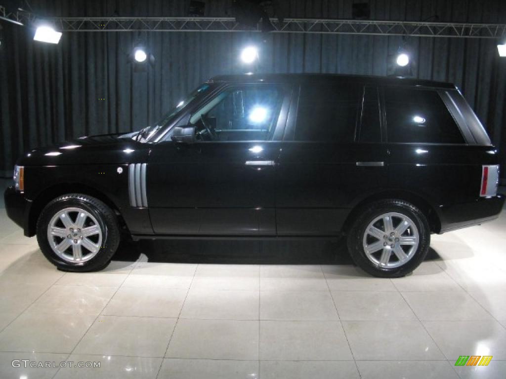 2007 Range Rover HSE - Java Black Pearl / Charcoal photo #18