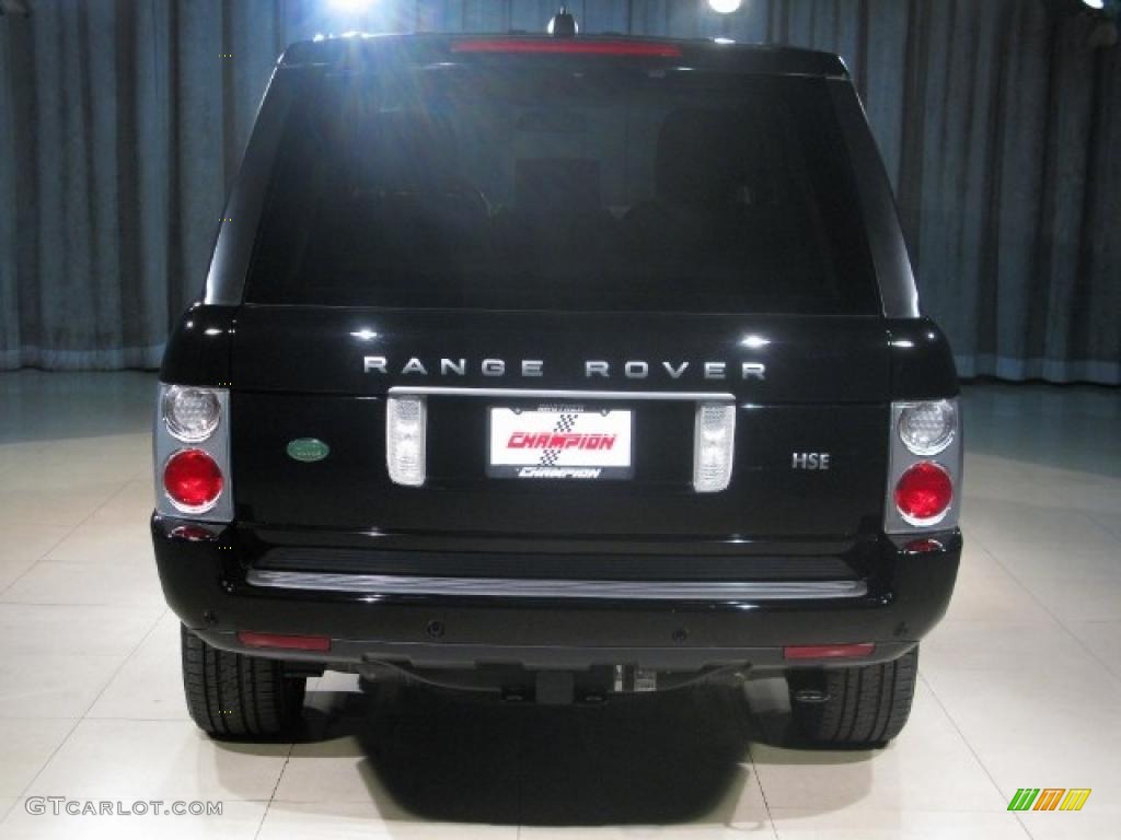 2007 Range Rover HSE - Java Black Pearl / Charcoal photo #19